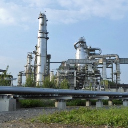Die Shell-Raffinerie in Wesseling in Nordrhein-Westfalen. Der Energiekonzern Shell will seine Rohölverarbeitung am Standort Wesseling 2025 einstellen. Ein Anlagenteil soll dann zu einer Produktionsanlage für sogenannte Grundöle umgerüstet werden.