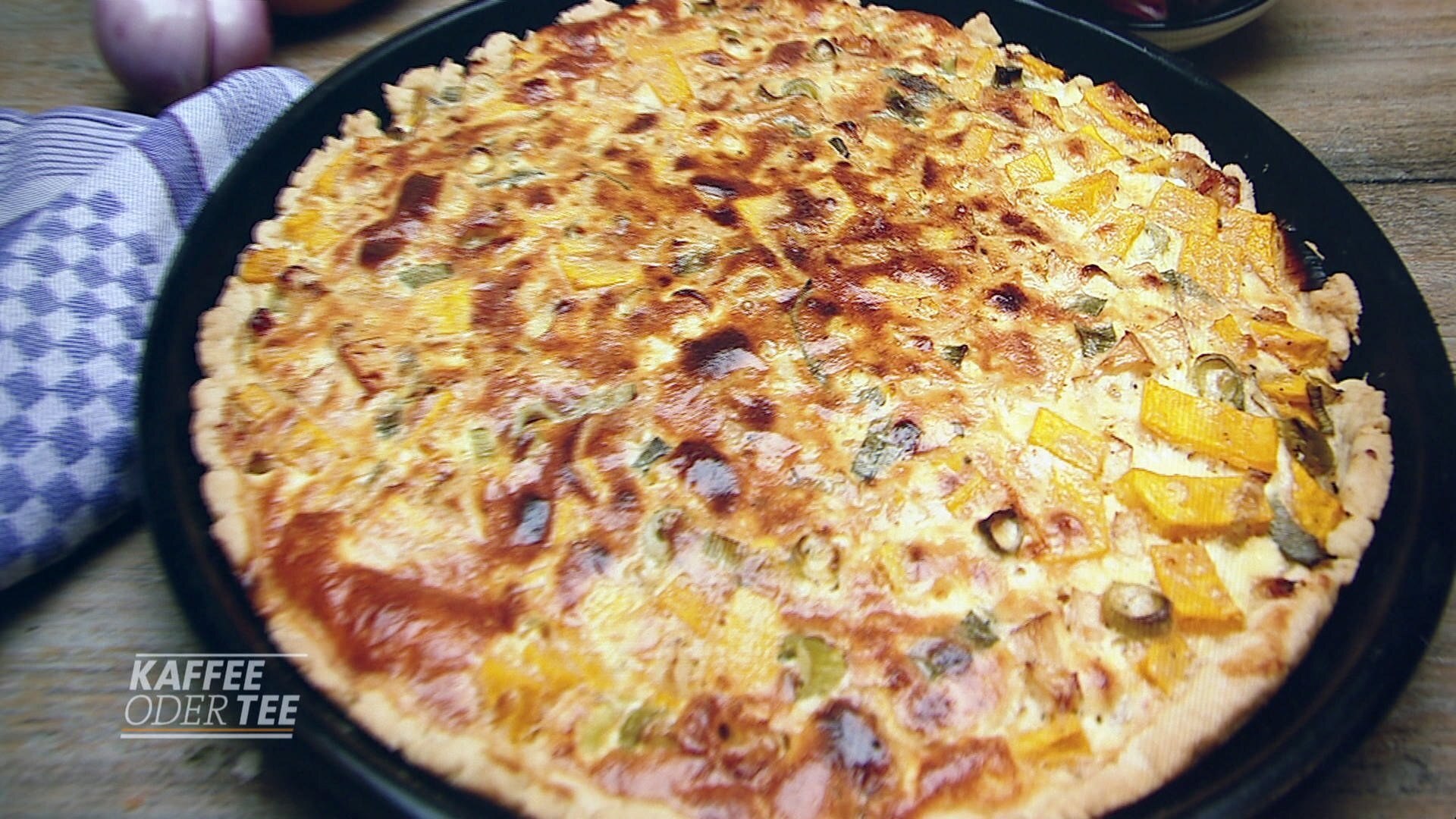 Kürbis-Quitten-Quiche