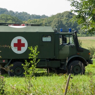 Sanitätsausbildung ukrainischer Soldaten bei der Bundeswehr
