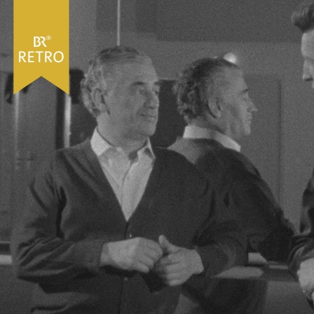 Heinz Rosen im Interview im Jahr 1964.
