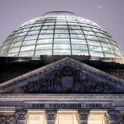 Bundestag mit Kuppel