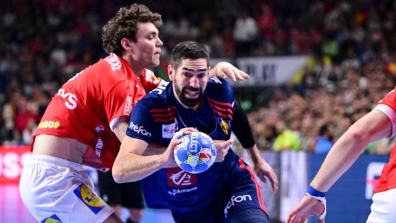 Sportschau Handball-em 2024 - Frankreich Gegen Dänemark - Das Spiel In Voller Länge