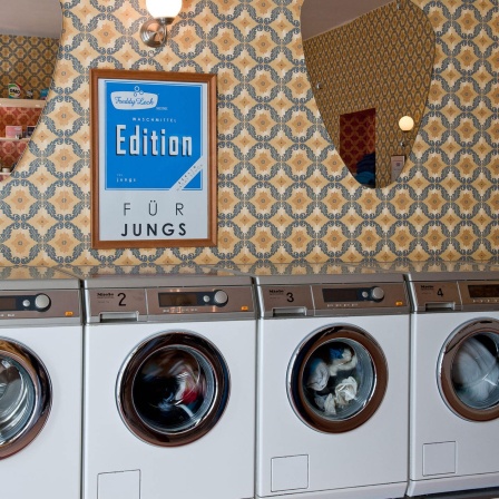 Innenansicht eines Waschsalons in Berlin Symbolfoto