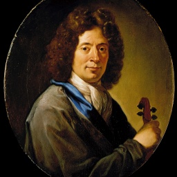 Arcangelo Corelli, Porträt |  Gemälde von Douven Corelli, um 1700 (Zuschreibung). Berlin, Staatliche Schlösser und Gärten