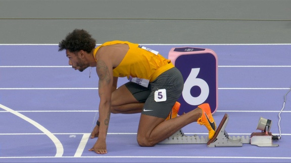 Sportschau Olympia 2024 - 200 M Sprint (m): Halbfinale Mit Joshua Hartmann