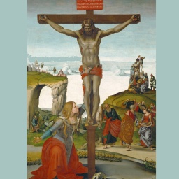 Signorelli, Kreuzigung+Maria Magdalena