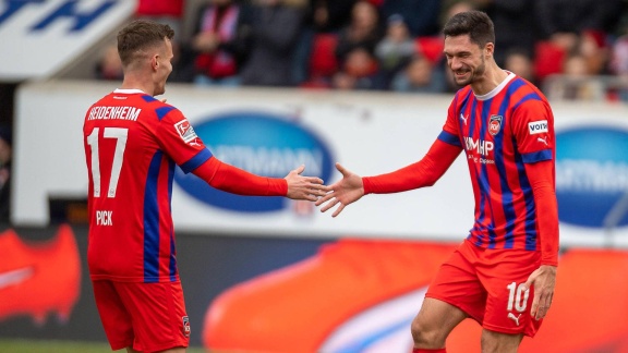 Sportschau Bundesliga - Heidenheim Zerlegt Nürnberg Nach Platzverweis