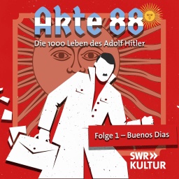 Illustration zur Serie &#034;Akte 88&#034; Staffel 2, Folge 1, Verschwörungstheorien über Hitler nach 194