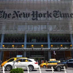 Verlagsgebäude der New York Times