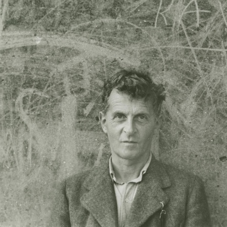 Ludwig Wittgenstein, fotografiert unter seiner eigenen Anleitung vom Freund Ben Richards im September 1947 in Swansea, Südwales (Großbritannien). 