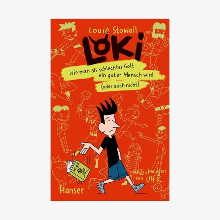 Buchcover: Louie Stowell - Loki - Wie man als schlechter Gott ein guter Mensch wird (oder auch nicht)