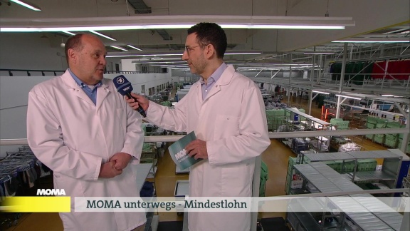 Morgenmagazin - Moma Unterwegs: Mindestlohn In Der Großwäscherei