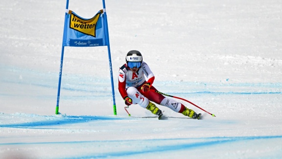 Sportschau - Super-g Der Frauen In St. Anton - Das Rennen