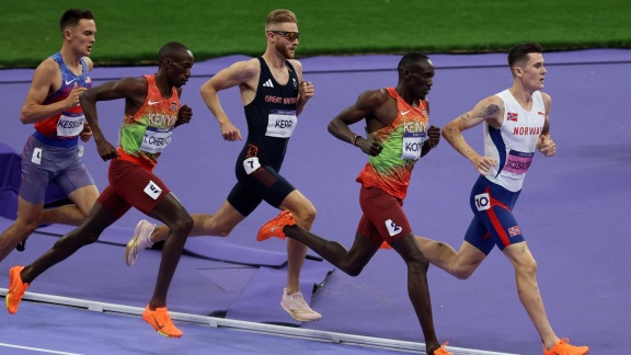 Sportschau Olympia 2024 - Leichtathletik - Das Finale über 1500 M Der Männer