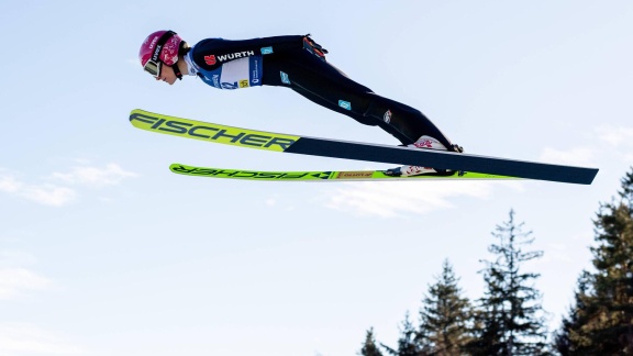 Sportschau Wintersport - Das Springen Der Frauen - Der Zweite Durchgang