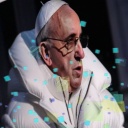 Mittels einer KI wurde ein Bild erstellt, auf dem der Papst eine moderne Jacke trägt.