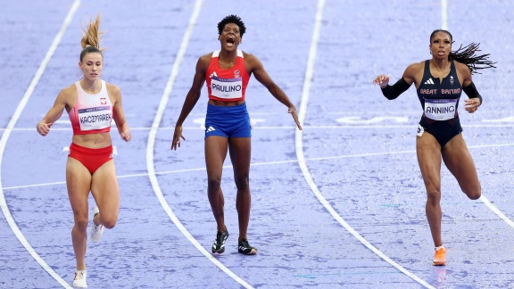 Sportschau Olympia 2024 - Leichtathletik - Das Finale über 400m Der Frauen