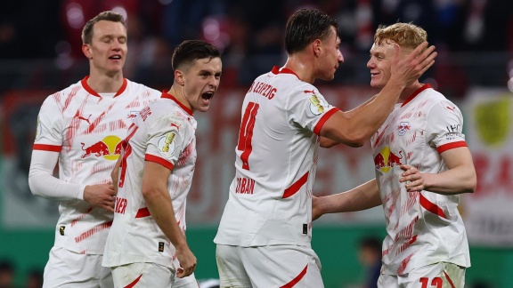 Sportschau - Leipzig Siegt Für Rose Und Schießt Frankfurt Aus Dem Pokal