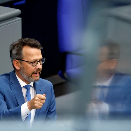 Otto Fricke während einer Sitzung des Deutschen Bundestages 