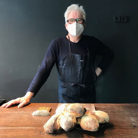 Christian Aeby mit seinem Buerli-Brot