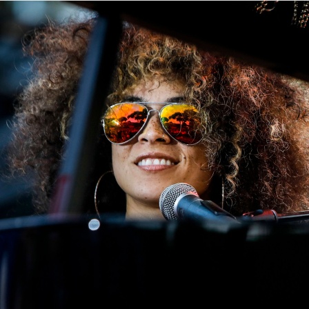Kandace Springs auf dem Juan Jazz Festival in Juan les Pins 2017