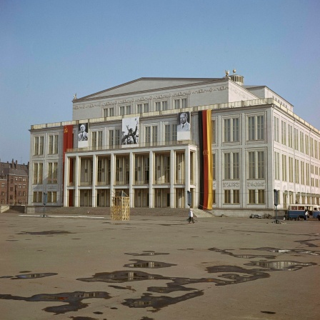 Opernhaus von Leipzig aus den 60er Jahren.