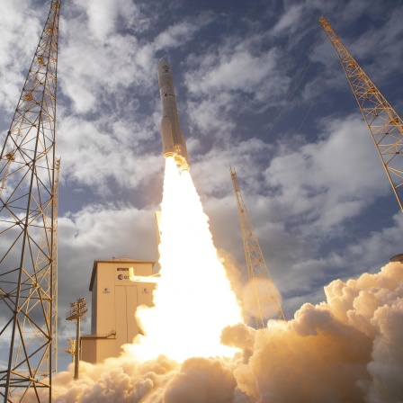Heute soll die Ariane 6 Rakete zum zweiten Mal starten. Beim ersten Start im Juli 2024 gab es Probleme.