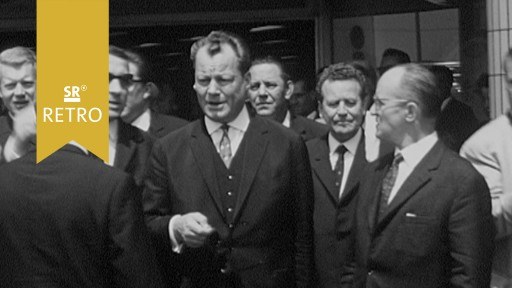 Foto: Willy Brandt in Saarbrücken