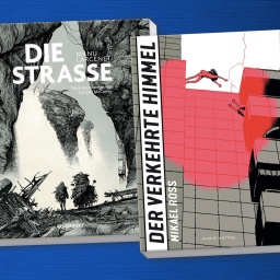 Cover: Manu Larcenet, "Die Straße“ / Mikael Ross, "Der verkehrte Himmel“ / Anna Haifisch, "Ready America“