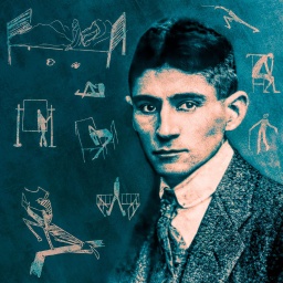 Franz Kafka, digital bearbeitetes Porträt; © imago-images.de/Zoonar.com/Heinz-Dieter Falkenstein
