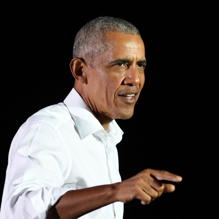 Ex-Präsident Barack Obama hält 2020 eine Rede (Archivbild)