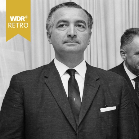 FDP-Politiker Erich Mende im Jahr 1961