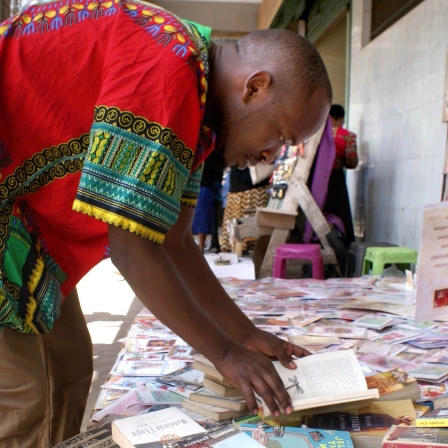 Second-Hand-Buchladen in Nairobi, Kenia