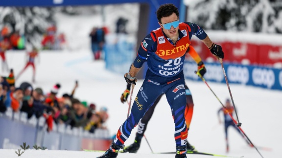 Sportschau Wintersport - Der 'final Climb' Der Männer In Val Di Fiemme Im Re-live