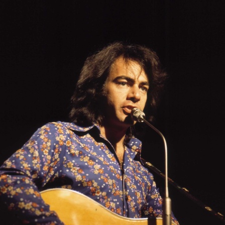 Neil Diamond 1972 bei einem Auftritt (Archivbild)