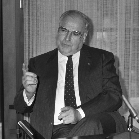 Bundeskanzler Helmut Kohl