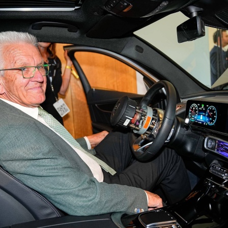 Kretschmann im Auto