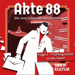Illustration zur Serie &#034;Akte 88&#034; Staffel 1, Folge 5, Verschwörungstheorien über Hitler nach 1945