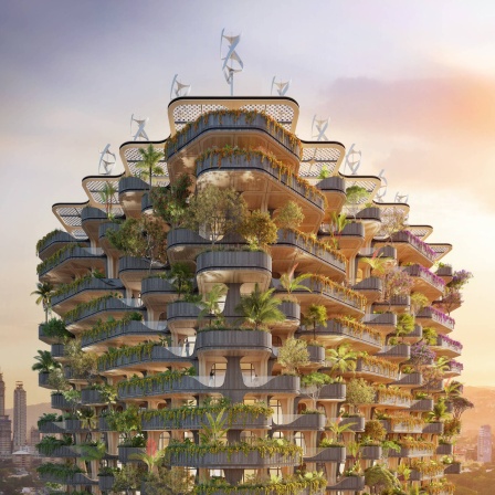 Konzept für nachhaltiges Wohnen von Architekt Vincent Callebaut