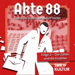 Illustration zur Serie &#034;Akte 88&#034; Staffel 1, Folge 2, Verschwörungstheorien über Hitler nach 1945