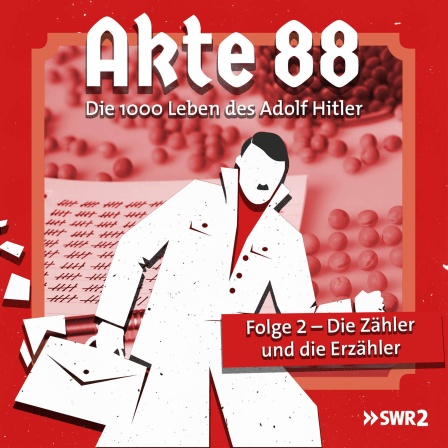 Illustration zur Serie &#034;Akte 88&#034; Staffel 1, Folge 2, Verschwörungstheorien über Hitler nach 1945