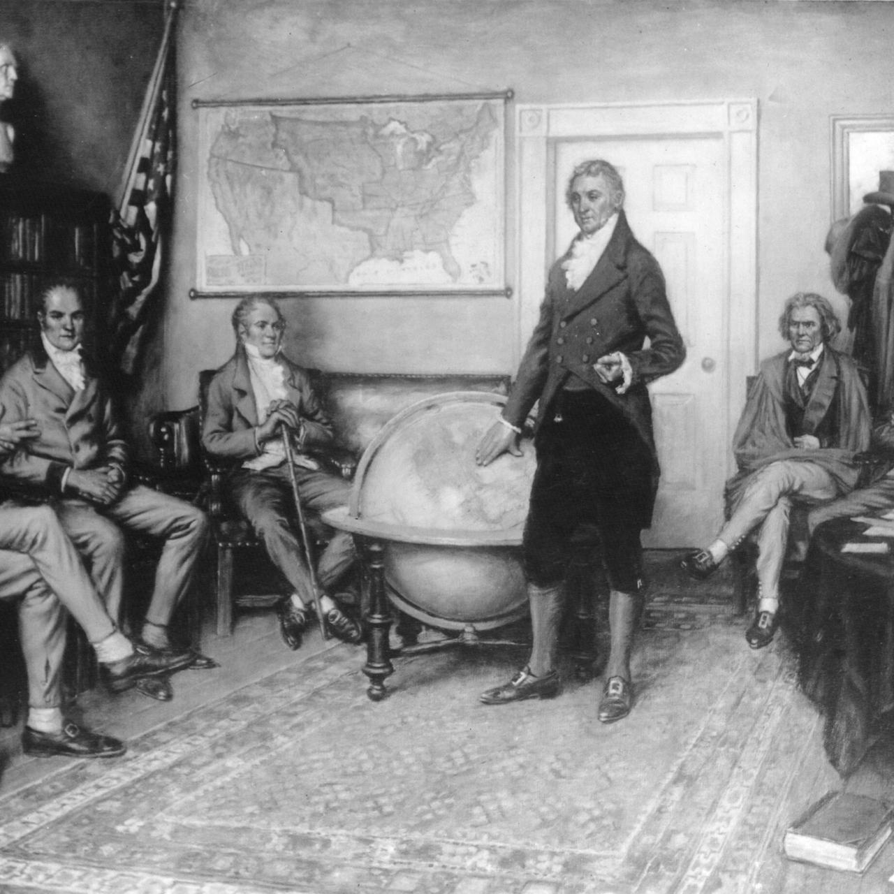 Kalenderblatt Deutschlandfunk · Vor 200 Jahren USPräsident James