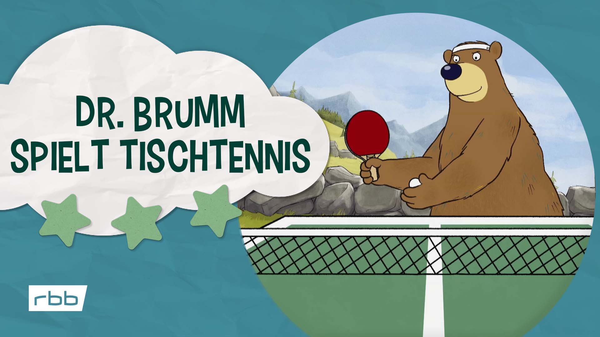 Dr. Brumm spielt Tischtennis | Unser Sandmännchen | ARD Mediathek