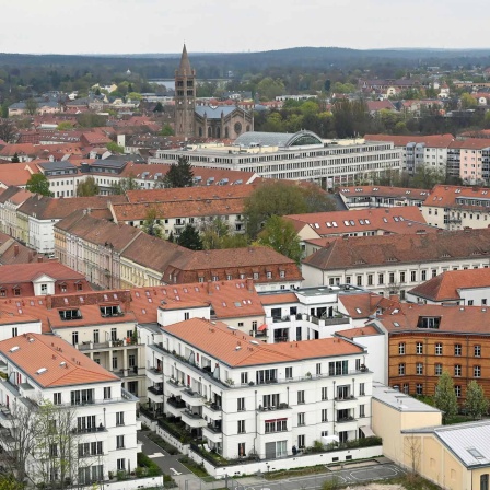 Potsdam beim Blick vom Turm der Garnisonkirche. (Quelle: Picture Alliance)