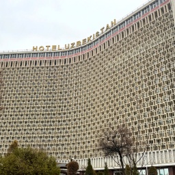 Das Hotel Uzbekistan in Taschkent