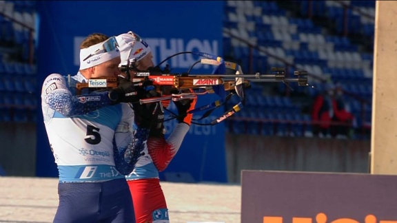 Sportschau - Biathlon-sprint Der Männer In Otepää - Das Komplette Rennen