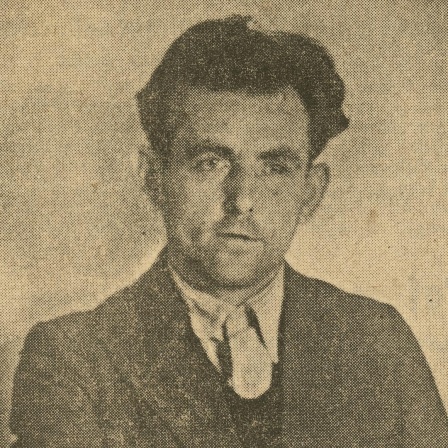 Schwarzweißaufnahme von Georg Elser