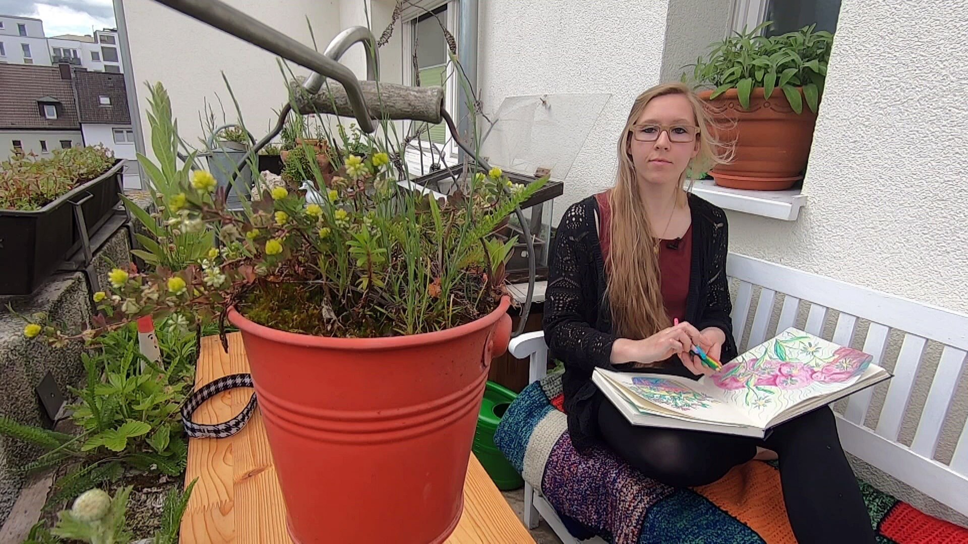 MDR Garten Hortusprinzip Balkon für Natur und Menschen ARD Mediathek