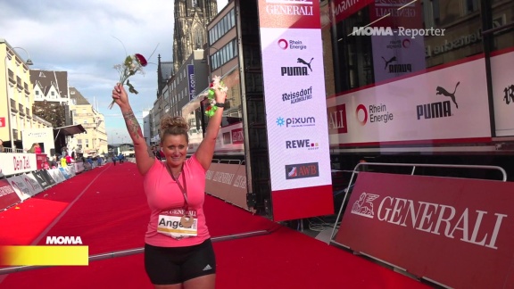 Morgenmagazin - Moma-reporter: Die Letzten Beim Marathon