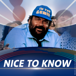 Bud Spencer mit Cap